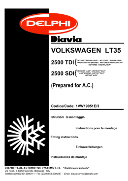 volkswagen lt 35 2.5 sdi - Giordano Benicchi website