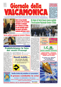 GdV n.16 del 2010 - giornale valcamonica