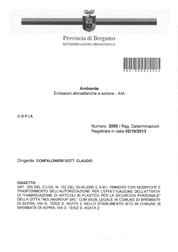II III III II - Determinazioni