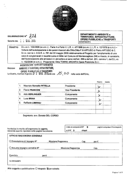 D.G.R. n. 878 del 30 giugno 2015 - Home Valutazione degli effetti