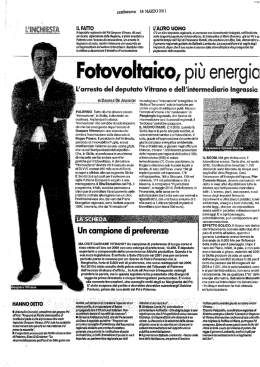 Rassegna regionale del 18 Marzo 2011