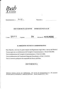 Senza titolo - Ipab di Vicenza