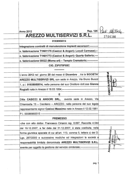 Rep. 125 [Agljgol+ - Arezzo Multiservizi