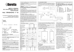 Mod. IDRABAGNO 17 SI