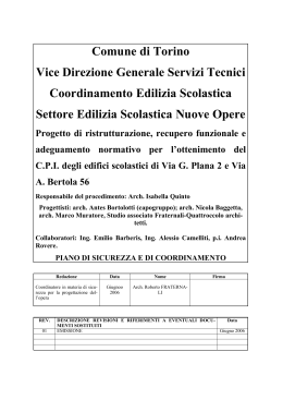DOCUMENTO TRASMESSO IN MODALITA` CONTROLLATA