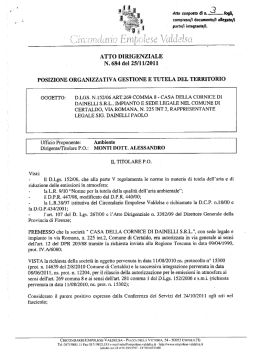 sia - Albo Pretorio - Circondario Empolese Valdelsa