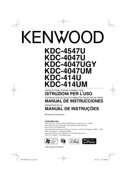 KDC-4547U KDC-4047U KDC-4047UGY KDC-4047UM