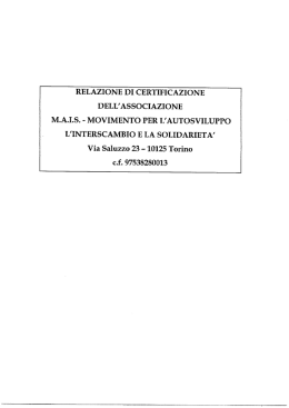 certificazione bilancio 2014