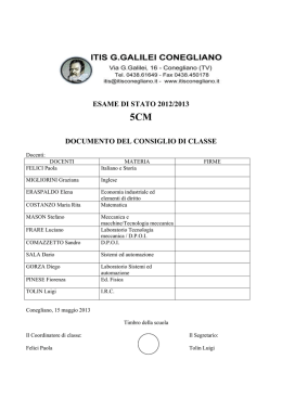 5CM - itis galileo galilei conegliano