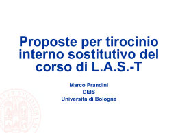 queste slide - Università di Bologna
