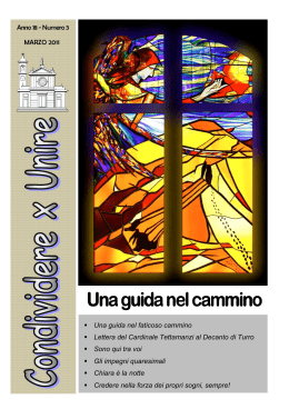 marzo 2011 per PDF - parrocchia santa maria assunta in turro, milano