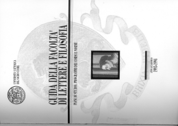 Page 1 Page 2 FAC&Uuml;L`I` DI LETTERE E FILOSOFI&Eacute; Con Vanno