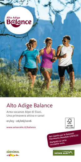 Alto Adige Balance
