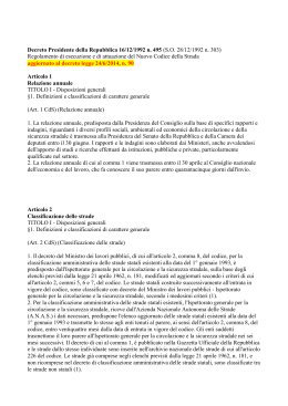 Regolamento di esecuzione e di attuazione del Nuo