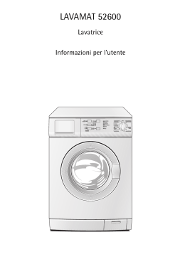 lavamat 52600 - Instructions Manuals