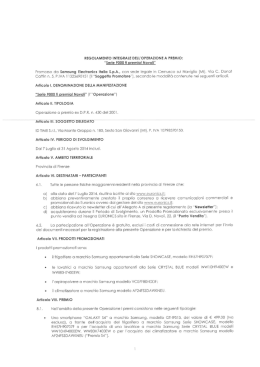 Scarica il regolamento in PDF