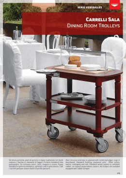 Carrelli Sala Dining Room Trolleys