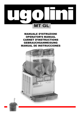 MANUALE D`ISTRUZIONI OPERATOR`S MANUAL CARNET D