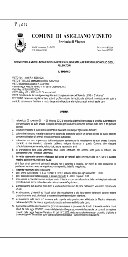 ordinanza - Regione Veneto
