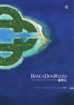Anno 2009 - Banca Don Rizzo