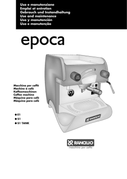 Uso e manutenzione Emploi et entretien Gebrauch und