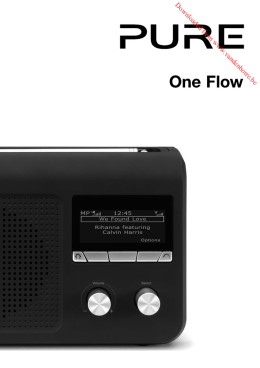 One Flow owner`s manual (multilingual for Europe)