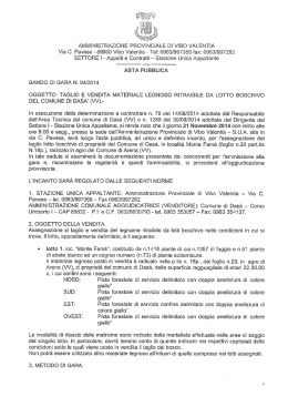 AMMINISTRAZ!ONE PROVINCEALE DI VlBO