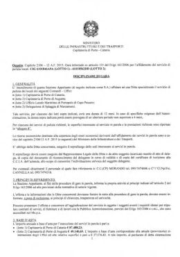 Qggetto: lCapitolo Iliifi &laquo; |3 Ai|`. 2t`lli. Gara int