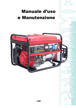 Manuale d`uso - Beltrame cse