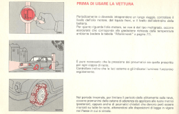 prima di usare la vettura