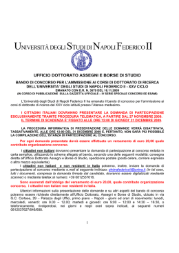 universit&agrave; degli studi di napoli federico ii