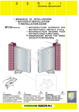 istruzioni nuovo interrrato