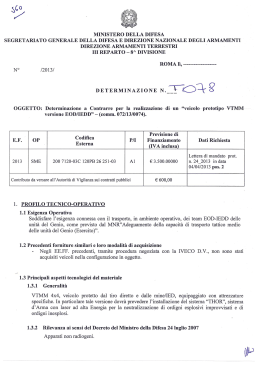 DAC T078 - Ministero della Difesa