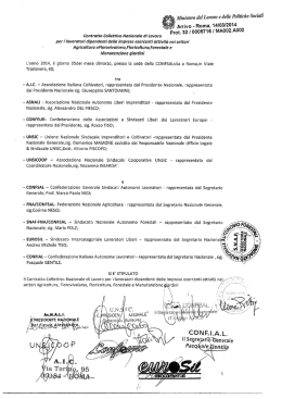 contratto collettivo nazionale di lavoro per gli operai agricoli