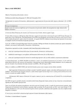 Bur n. 6 del 18/01/2013 - Dottori Agronomi e Forestali Padova