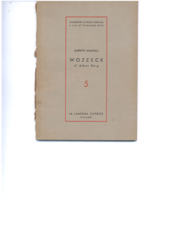 wozzeck - albertomantelli.it
