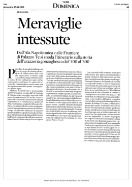 Meraviglie intessute