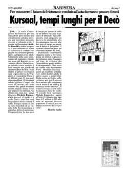 Stampa Rassegna (22 pagine)