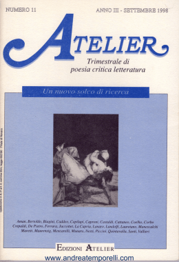 Atelier-11-III -settembre-1998