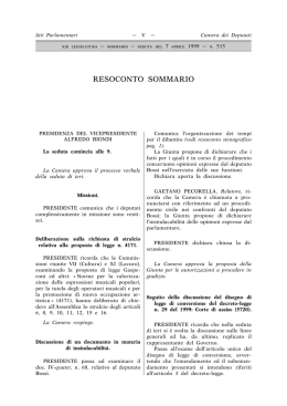 Sommario - XIII Legislatura