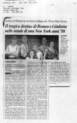 il tempù - Compagnia della Rancia