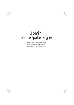Uomini con le spalle larghe