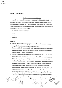 Accordo aziendale 22/04/2004