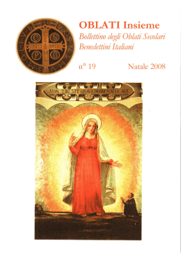 Oblati insieme n&deg; 19 Natale 2008