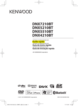 DNX7210BT DNX5210BT DNX5510BT DNX4210BT