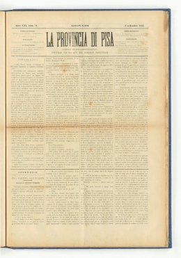 Anno XXI, num. 71. 3 settembre 1885.