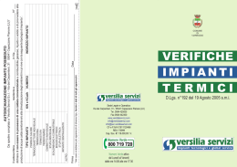 Pieghevole 2010/2011 - Viareggio Patrimonio srl