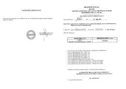 segreteria direzionale