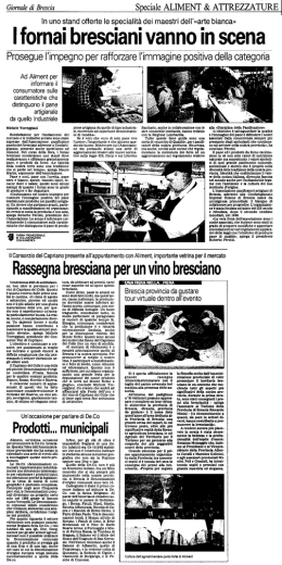 Ifornai bresciani vanno in scena