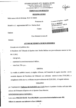 tribunale di spoleto